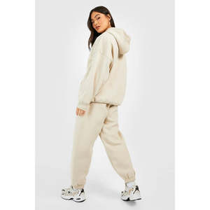 Conjunto de Dos Piezas Personalizado para Mujer, Pantalones Deportivos Cortos, Trajes Deportivos Casuales de Invierno, Sudadera con Capucha - Product Image 4