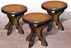 Support à gâteau rond en bois d'acacia de haute qualité et plateau outil de service décoratif de vente chaude pour gâteaux et fruits - Product Image 4