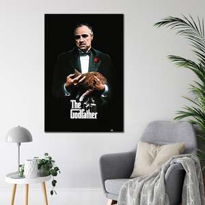 Godfather Cat <b>Poster</b> Stylish Paper Wall Art for Cat Lovers - Product Image 3