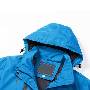 Chaqueta Softshell de Invierno con Cuello Alto, Cierre de Cremallera, Procesamiento Crudo, Mayorista, Tendencia, Popular, Cálida, MOQ Bajo - Product Image 3