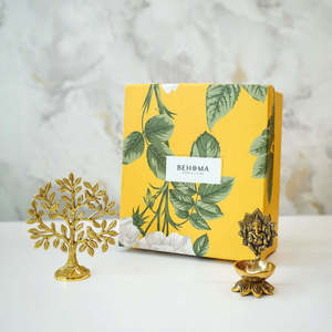 Coffret cadeau Kalpdeep, élégant, décoratif, accent d'intérieur, collection traditionnelle ethnique festive, élégant, fait main, option cadeau haut de gamme - Product Image 5