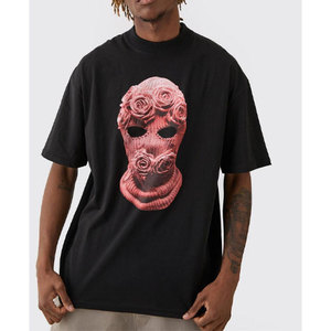 Camiseta informal estampada ligera de alta calidad OEM transpirables para camisetas de algodón 100% para hombre 2025 - Product Image 4