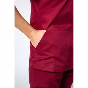 Ensembles d'uniformes de gommage col montant manches courtes ensemble de gommage médical personnalisé pour les femmes - Product Image 4