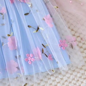 Vestidos largos de fiesta de alta calidad de marca de primavera para niñas, ropa para niños al por mayor, vestido - Product Image 6