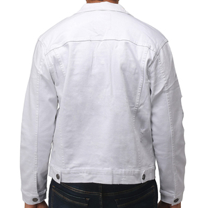 Chaqueta vaquera ajustada de manga larga para hombre personalizada de buena calidad estilo callejero estilo informal a la venta en Pakistán - Product Image 3