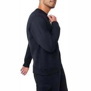 Sweat-shirt en coton à col rond, streetwear uni, sweat à capuche personnalisé brodé, sweat-shirt oversize pour homme, sweat-shirts d'automne - Product Image 5