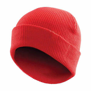 Gorro de punto cálido para invierno, gorro de acrílico de alta calidad con logotipo de parche personalizado, gorro de moda para hombres y mujeres para escenas de playa - Product Image 4