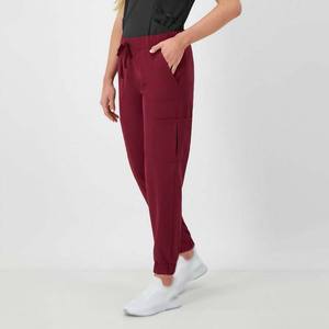 2025 nouveauté décontracté femmes Fitness course pantalons de survêtement haute qualité toile Cargo pantalon plat avant Style respirant - Product Image 6