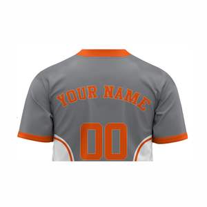 Camiseta de Béisbol Sublimada con Logotipo Personalizado, Talla Grande, Transpirable, Absorbe la Humedad, Nombre del Equipo Personalizado, Cierre de Botones - Product Image 6