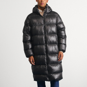 Heavy Mens Winter Rain Coats Chaquetas largas de burbujas con precios asequibles Personalizable con cremalleras y bolsillos Chaquetas impermeables - Product Image 6