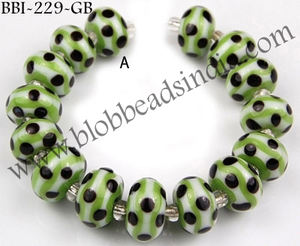 Bracelets de perles de verre de Murano Perles de verre en vrac pour la conception de bracelets uniques Bracelets de perles de verre au chalumeau faits à la main - Product Image 2