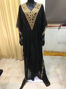 Dubai Farasha Kaftan ลูกปัดหินคาฟตาน,ลูกปัดหินคาฟตานแบบดั้งเดิมของชาวมุสลิมในคาฟตานทำงานด้วยมือการออกแบบของชาวโมร็อกโก - Product Image 4