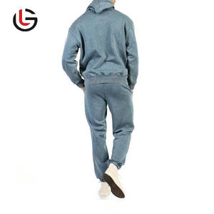 ¡Novedad de 2025! Chándales de lavado ácido para hombre, chándales de alta calidad para hombre, conjunto de chándal de 2 piezas - Product Image 4