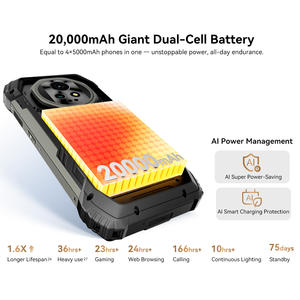 Blackview XPLORE 2 <b>Projector</b> Rugged <b>Phone</b> Android 15 16+1TB IP68 50MP Rear Camera 50MP Front Camera 20000mAh NFC AMOLED <b>Phone</b> - Product Image 6