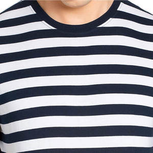 T-shirts pour hommes de haute qualité tenue décontracté été couleur unie coupe régulière coton fait prix de gros t-shirts - Product Image 4