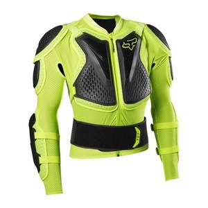 For Titan <b>Sport</b> Motocross-Enduro Men's 4 Season Yellow Fluorescent Chest Guard Jacket & <b>Protective</b> <b>Sports</b> <b>Helmet</b> - Product Image 3