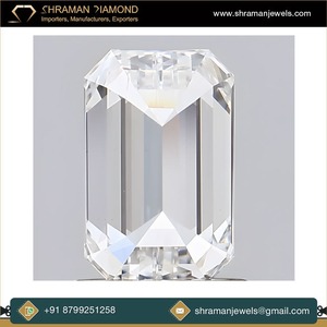 Diamants en vrac cultivés en laboratoire pour la fabrication de bijoux pour hommes et femmes, origine indienne, SHRAMAN DIAMOND, taille émeraude, certifié IGI, clarté VS2, 1,5 carat - Product Image 4