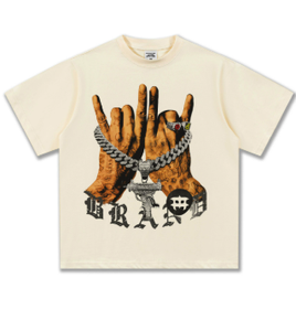 T-shirts personnalisés pour hommes, mode streetwear, coupe courte, manches raglan, manches courtes, coupe musclée - Product Image 5