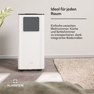 Aire Acondicionado Portátil de 7000 BTU para el Hogar, Control por Aplicación WiFi, 3 en 1: Refrigeración, Deshumidificador y Ventilador, para Habitaciones de 16-23 m2, 65 dB, Blanco - Product Image 2