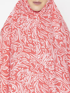 À la mode 2024 élégant haute qualité imprimé fleuri Namaz Dupatta robes musulmanes pour la prière en plein air pour les femmes et les filles - Product Image 4