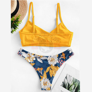 Conjunto de sujetador y Bikini para mujer, traje de baño personalizado, venta al por mayor - Product Image 2