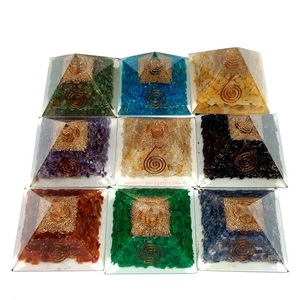 Pirámide de Orgón de Amatista Jilaniagate al por Mayor, Cristal de Piedra Preciosa Natural, Colgante de Orgonita para Decoración del Hogar, Comprar Ahora - Product Image 6