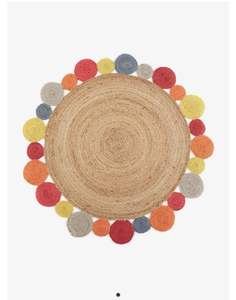 Manteles individuales de ratán con flores Mantel individual de ratán Mantel individual tejido de mimbre redondo para mesa de manteles individuales de ratán trenzado - Product Image 6