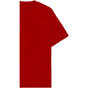 เสื้อยืดลำลองผู้ชายไซส์ใหญ่ สีแดง ปักโลโก้คุณภาพสูง ปรับแต่งได้ น้ำหนัก 220 กรัม ผ้าฝ้ายออร์แกนิค 100% ระบายอากาศได้ดี - Product Image 5