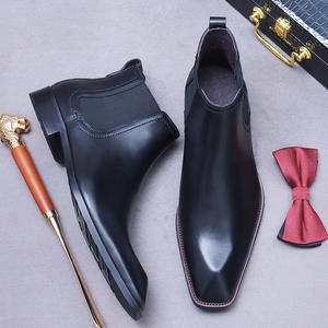 Chaussures de ville en cuir de porc de haute qualité avec revêtement imperméable et semelle intérieure souple pour hommes - Product Image 2