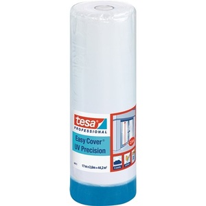Ruban adhésif de précision TESA Easy Cover 4411 UV, 17 m de long, 2600 mm de large, rouleau adhésif pour bureau - Product Image 1