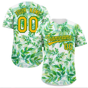 Maillot de baseball unisexe de haute qualité à séchage rapide pour hommes, vêtements de softball à boutons respirants, options de taille plus pour garçons - Product Image 4