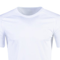 Camiseta de fútbol blanca en blanco logotipo personalizado y bordado deportes al aire libre tamaño OEM proveedor de camisetas de fútbol al por mayor