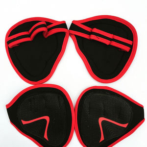 Gants d'entraînement pour la salle de sport, poignées de salle de sport durables avec rembourrage en caoutchouc, callosités, hommes femmes gris, poignées de salle de sport - Product Image 1