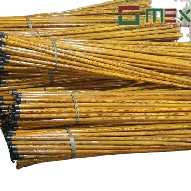 100% Eucalyptus Flower Mop Stick Malaysia Broom sticks egypt sticks Raw and PVC Coated Wooden Grain turkey morocco