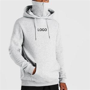 Mode Slim Fit hommes à capuche grande taille solide matériel hommes sweats à capuche Top vente nouveau Style sweats à capuche pour homme 100% coton matériel - Product Image 3
