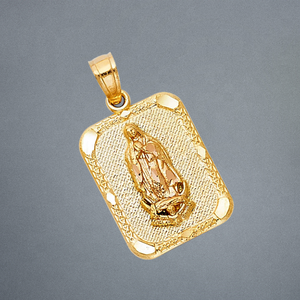 Nouveau à la mode unisexe personnalisable plaqué or métal alliage mère marie pendentif pour femmes hommes enfants bijoux de mode - Product Image 3