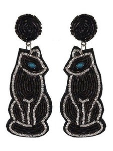 Hermoso pendiente Pendientes bordados de moda para mujer fiesta pendientes de súper calidad para mujeres y niñas - Product Image 3
