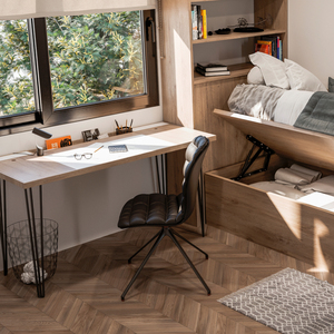 Emuca 900x500mm tavolo 30mm di spessore legno con effetto rovere mobili per la casa - Product Image 4