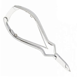 Cortacutículas con acabado espejo, de acero inoxidable alemán, 4.5 pulgadas, para uso doméstico y en salones de belleza. - Product Image 4