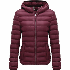 OEM Vestes bouffantes taille plus de haute qualité personnalisées pour femmes Veste d'hiver à bulles multicolore Impression de logo personnalisé pour l'extérieur - Product Image 1