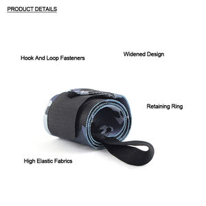 Super Heavy Weightlifting Training <b>Wrist</b> Wraps <b>Wrist</b> <b>Support</b> <b>Gym</b> Cotton Elastic Weight Lifting Polyester <b>Wrist</b> Wraps - Product Image 3