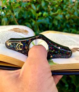 Support de page de livre en résine, poignée pour les doigts, accessoire de lecture durable et confortable, parfait pour les livres, les documents d'étude, les journaux et les romans - Product Image 5