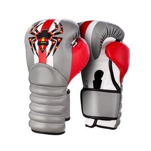 Conception unique de poignet en cuir PU Gants de boxe personnalisés Gants de boxe unisexes Gants imperméables en cuir d'origine de couleur personnalisée - Product Image 3