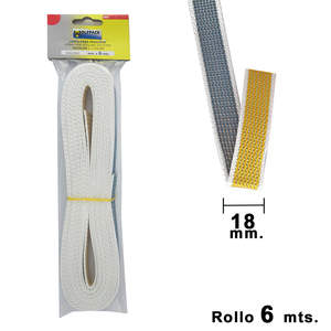 Nastro per Tende a Rullo Bicolore Wolfpack 18 mm. Rotolo da 6 metri - Product Image 1