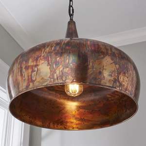 Lampe suspendue en cuivre de style classique pour l'éclairage traditionnel de la maison, ajoutant de l'élégance avec un éclat métallique poli - Product Image 4