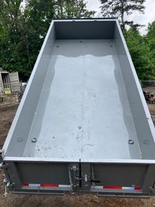 2024 TUFFDUMP 7x16 2ft 14k 7 Ton Dump <b>Trailer</b> D14K7162G Core Gear Pump Motor for Farm Agricultural <b>Tractors</b> High Safety - Product Image 5