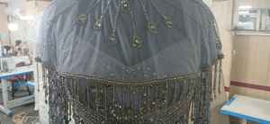 Robe brodée à la main avec des perles - Product Image 4