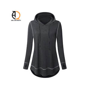 Sudadera con capucha para mujer Sudadera personalizada de estilo callejero Sudadera con capucha de serigrafía para mujer Sudadera con capucha barata para mujer - Product Image 3