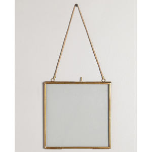 Marco de fotos de espejo vintage, precio más bajo, soporte de fotos decorativo hecho a mano, marco de fotos con bisagras de diseñador decorativo para pared colgante - Product Image 5