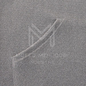 Pull à capuche personnalisé pour hommes pour l'hiver 2025 Couleur unie Tenue décontractée Polyester/coton Technique de teinture unie - Product Image 6